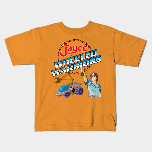 Wheeled Warrior Kids T-Shirt by Python Patrol